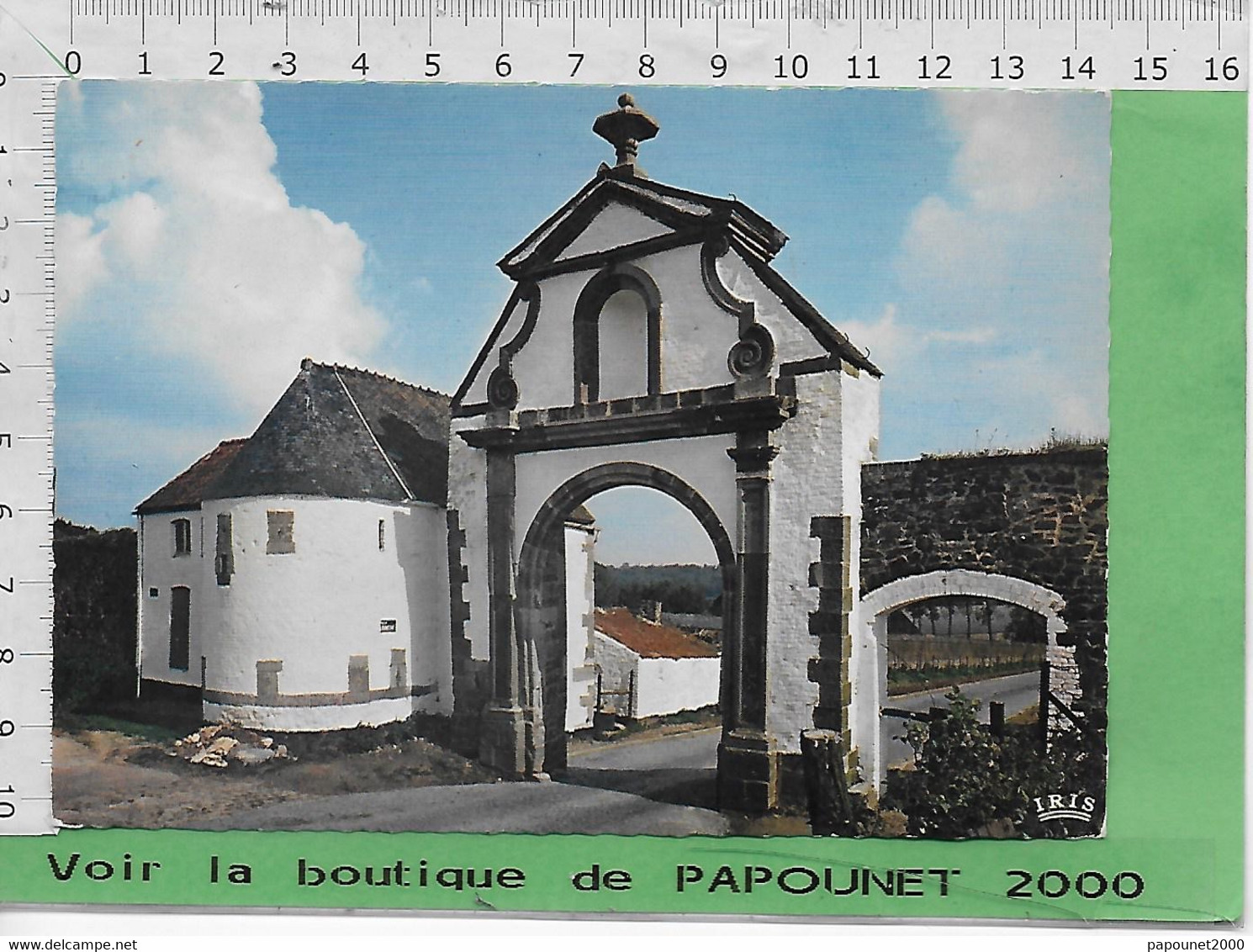 02397 * Be LOBBES  / 07- 6540 /  La Portelette, Grande Porte Extérieur De Clôture De L Ancienne Abbay - Lobbes