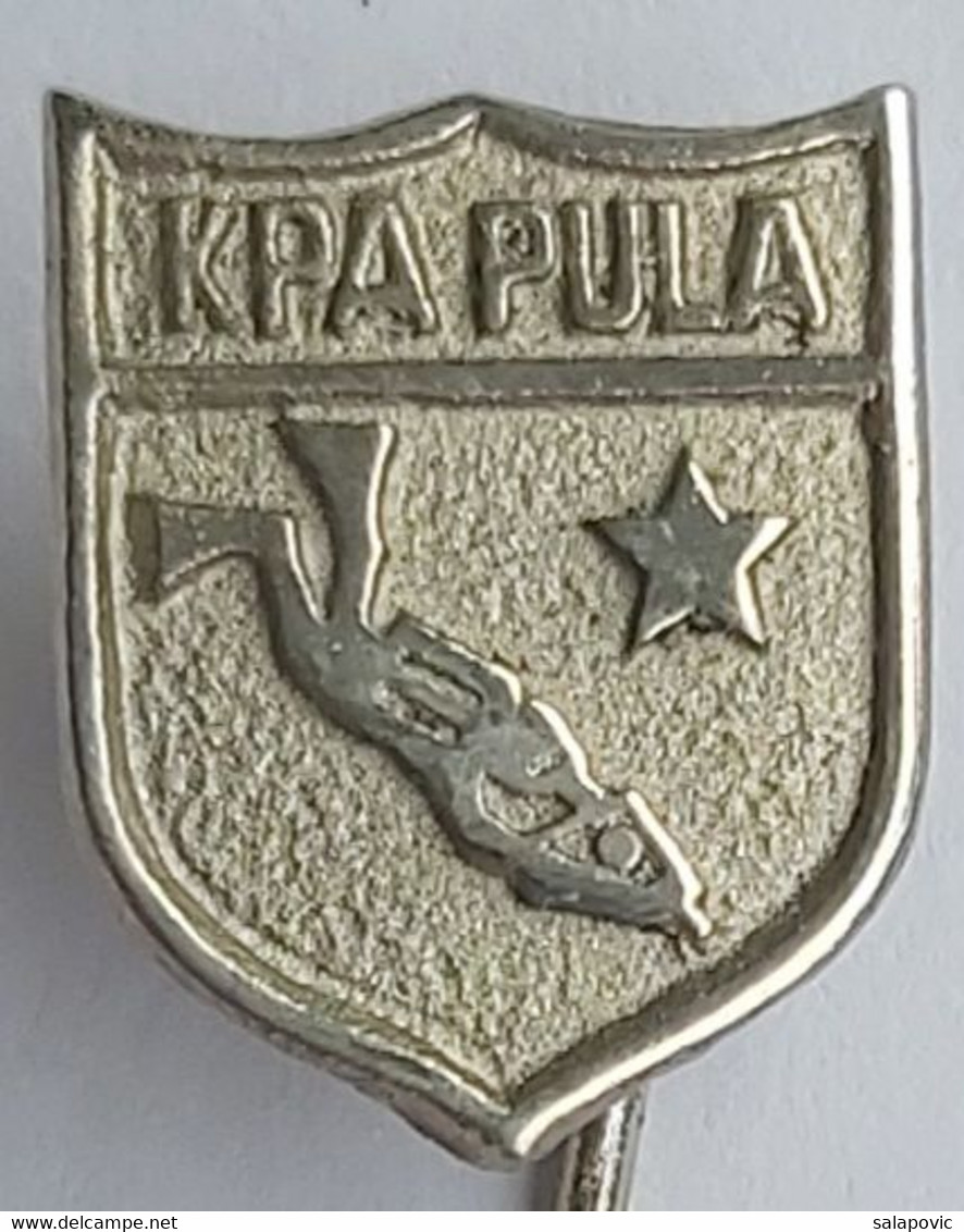 DIVING CLUB PULA Croatia KPA PULA  PINS BADGES P4/7 - Plongée