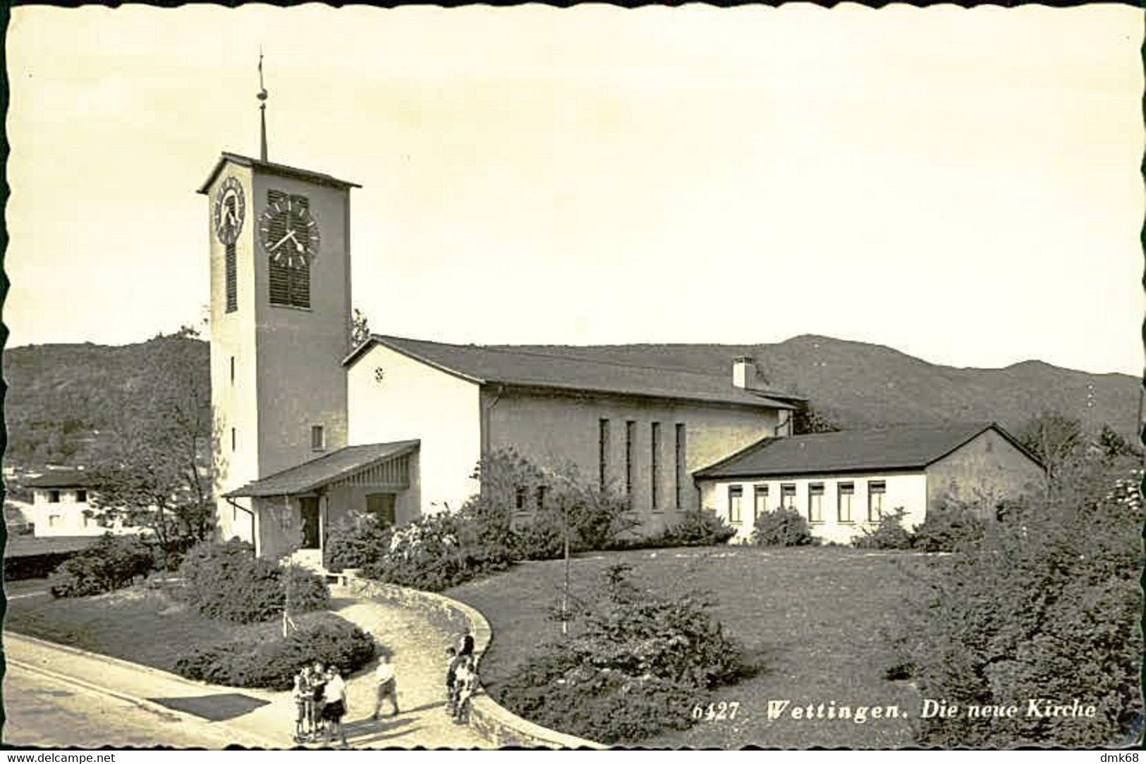 SWITZERLAND - WETTINGEN - DIE NEUE KIRCHE - EDIT RUD. SUTER - MAILED 1959 ( BG14177) - Wettingen