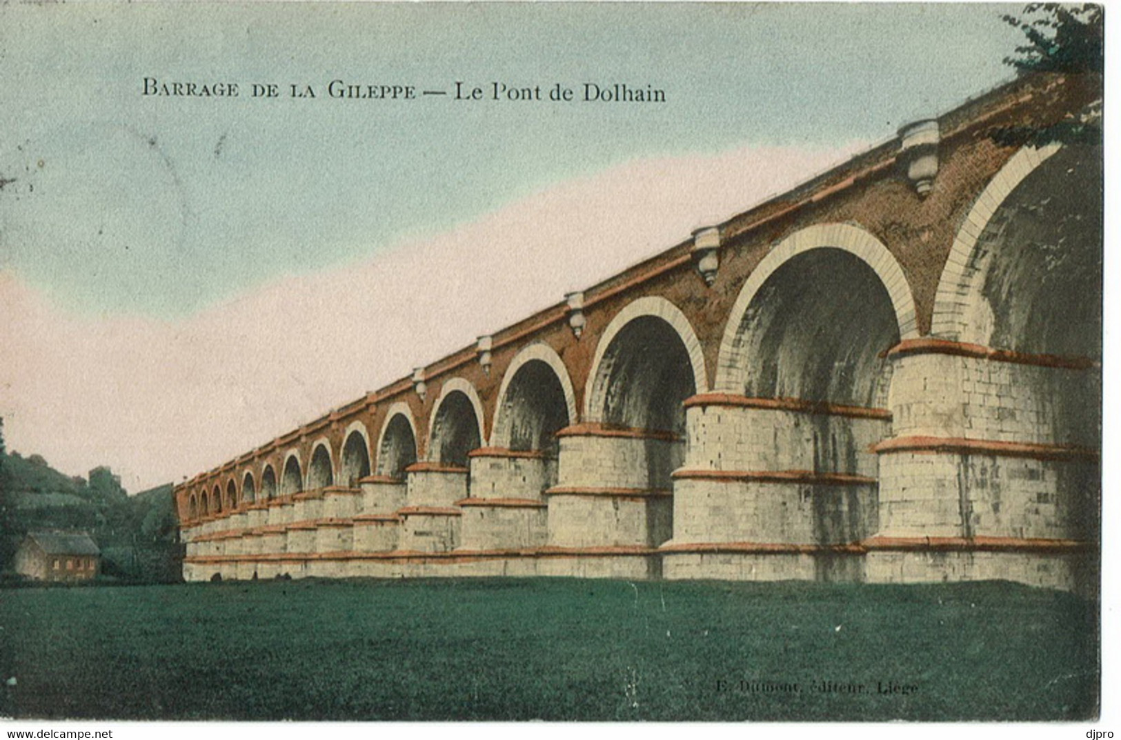 Barrage De La  Gileppe Le Pont De Dolhain - Gileppe (Barrage)
