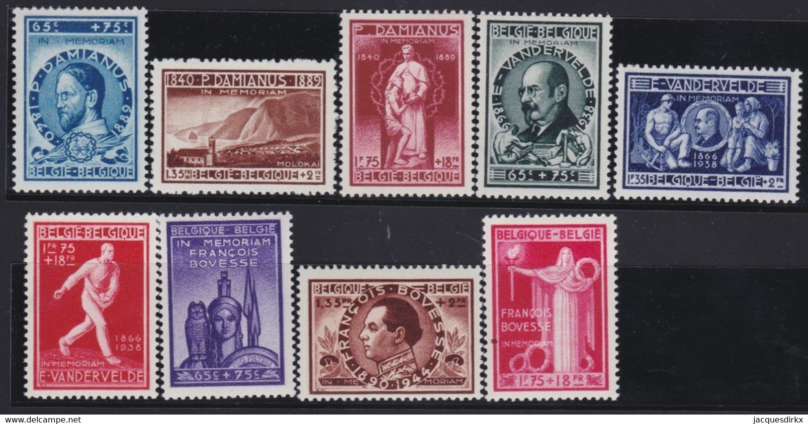 Belgie   .    OBP   .  728/736      .    **     .    Postfris   .   /    .   Neuf SANS Charnière - Unused Stamps