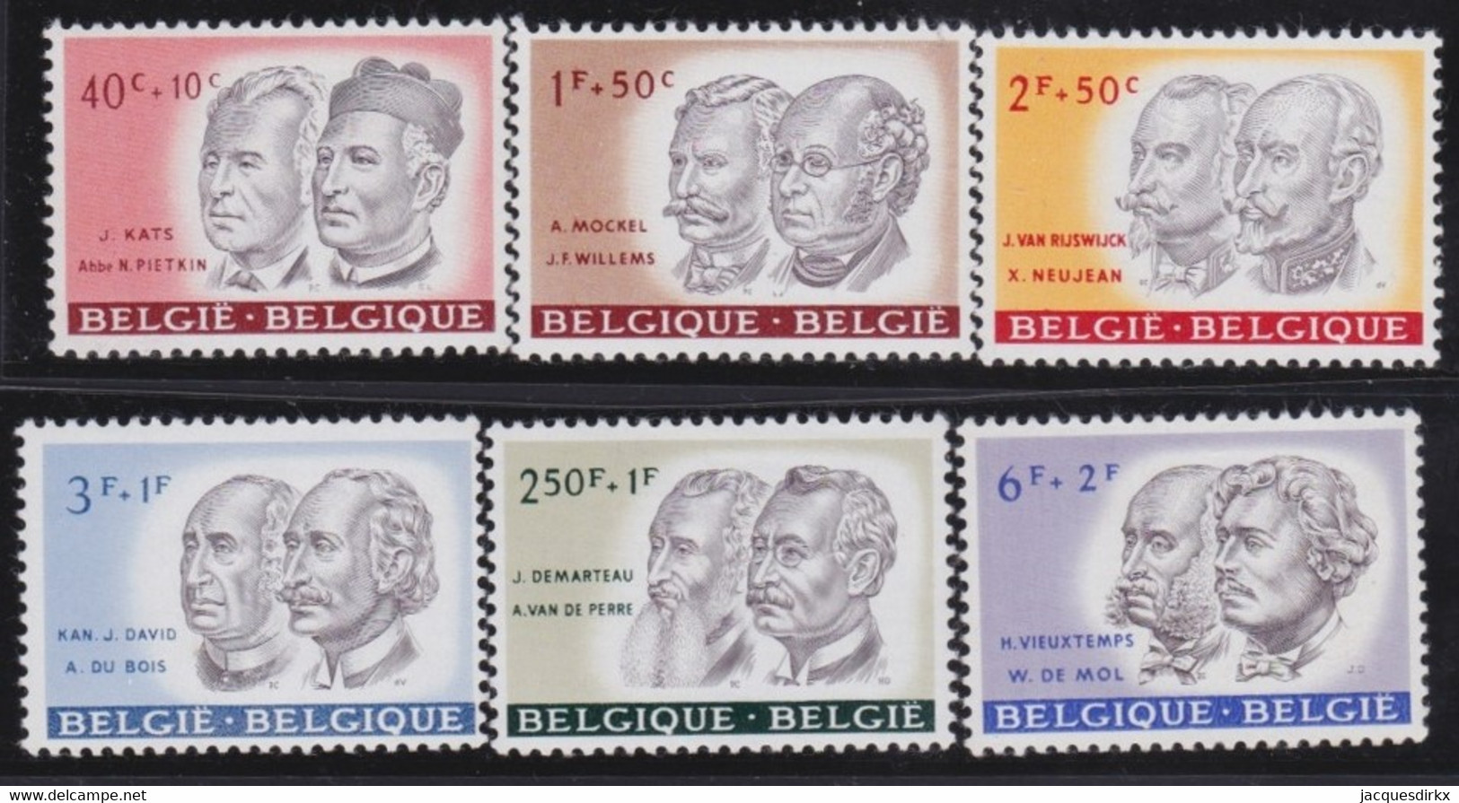 Belgie   .    OBP   .   1176/1181     .    **     .    Postfris   .   /    .   Neuf SANS Charnière - Unused Stamps