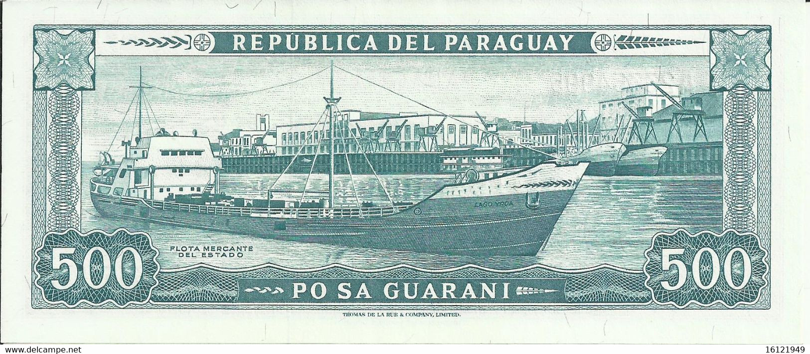 Z115  - 500 RANIES 1982 - Paraguay