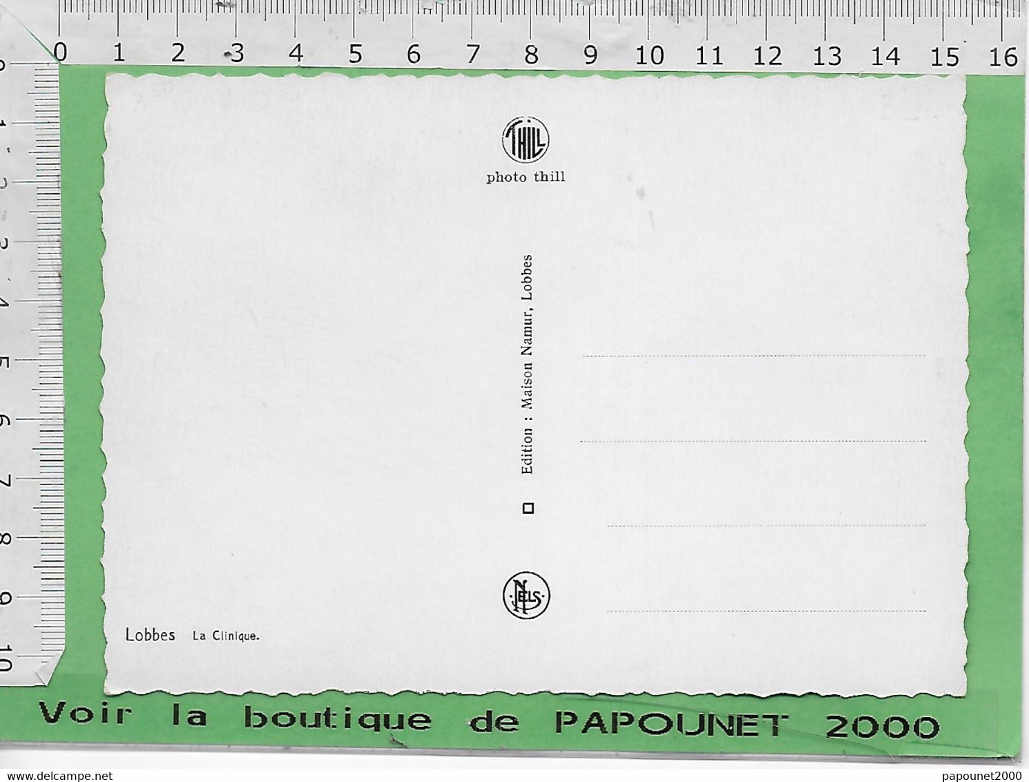 02402 * Be LOBBES  / 07- 6540 /  La Clinique - Lobbes