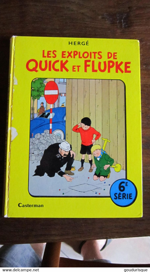 QUICK ET FLUPKE SERIE 6   HERGE - Quick Et Flupke