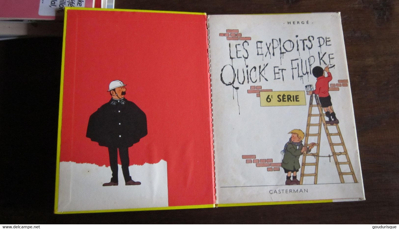 QUICK ET FLUPKE SERIE 6   HERGE - Quick Et Flupke