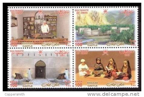 (035) Oman / Sultanante  Tourism / Culture / Views / Paysages   ** / Mnh  Michel 642-45 - Oman