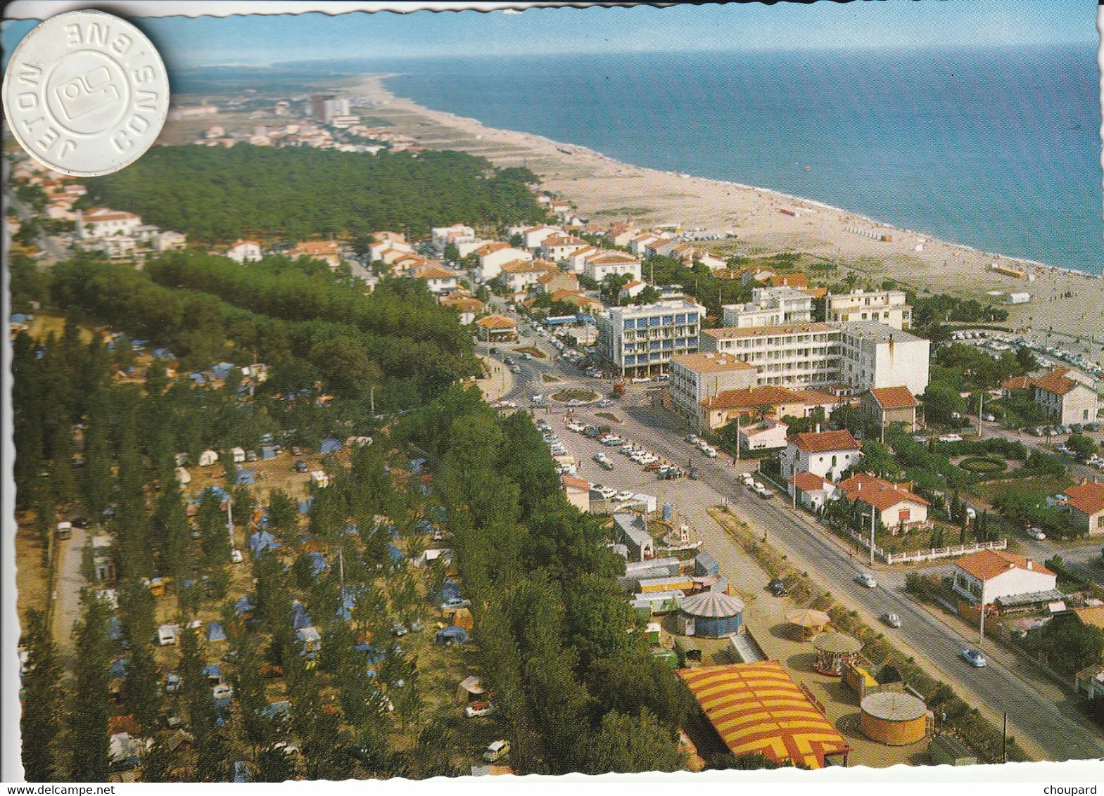 66 - Carte Postale Semi Moderne De  ARGELES SUR MER   Vue Aérienne - Argeles Sur Mer