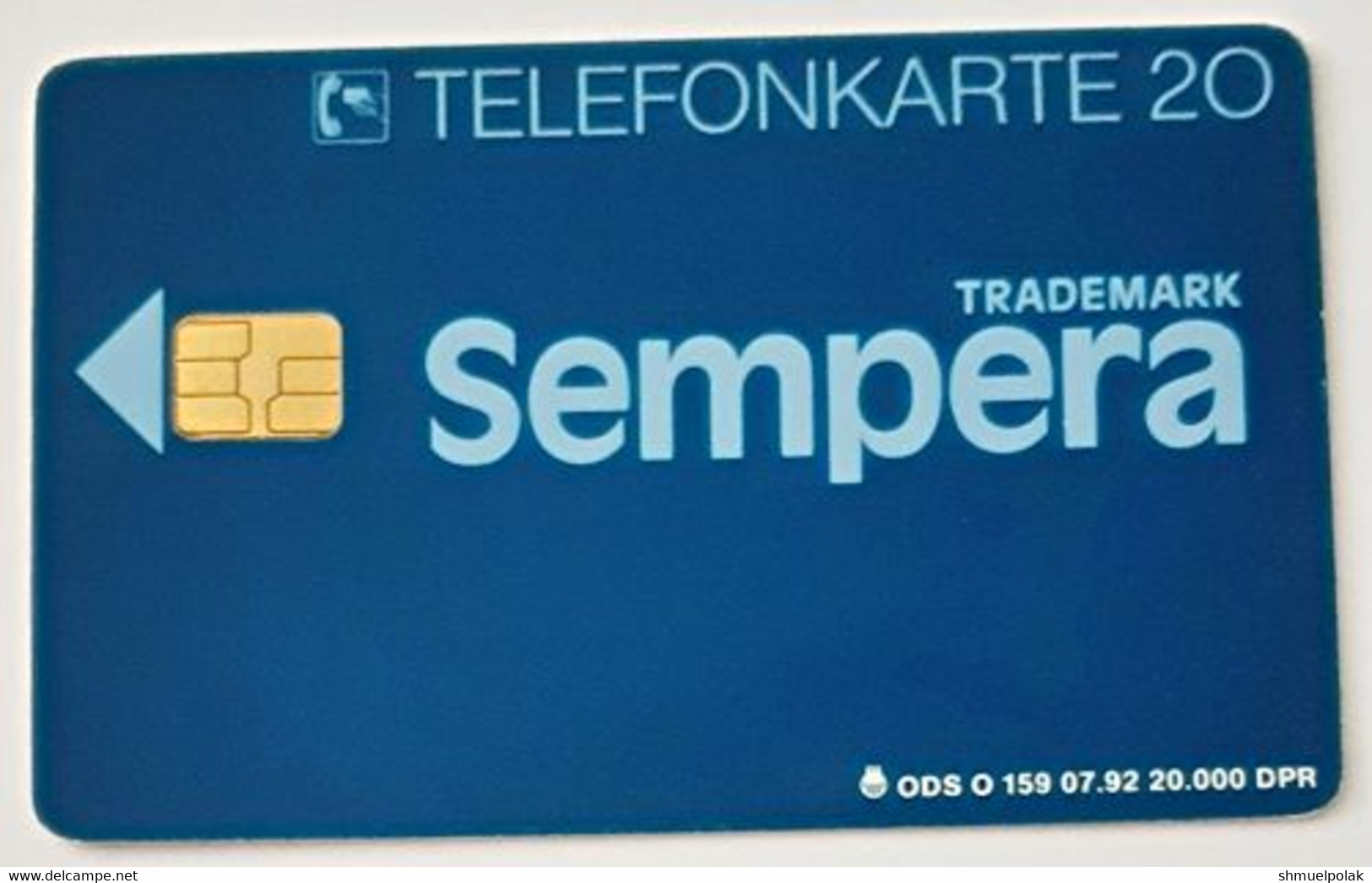 GERMANY Phone Card Telefonkarte Deutsche Telkom1992 20DM 20000 Have Been Issued - Autres & Non Classés