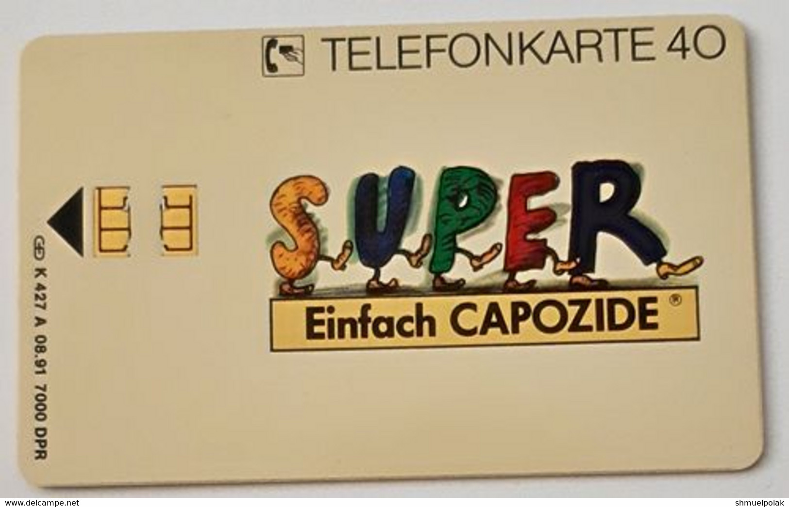 GERMANY Phone Card Telefonkarte Deutsche Telkom1991 40DM 7000 Have Been Issued - Other & Unclassified