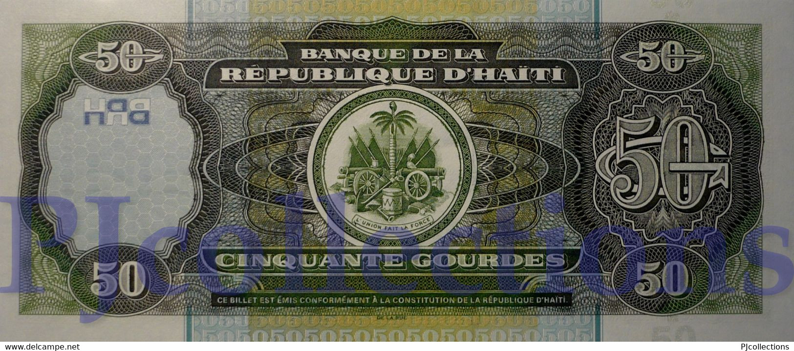HAITI 50 GOURDES 2003 PICK 267b UNC - Haiti