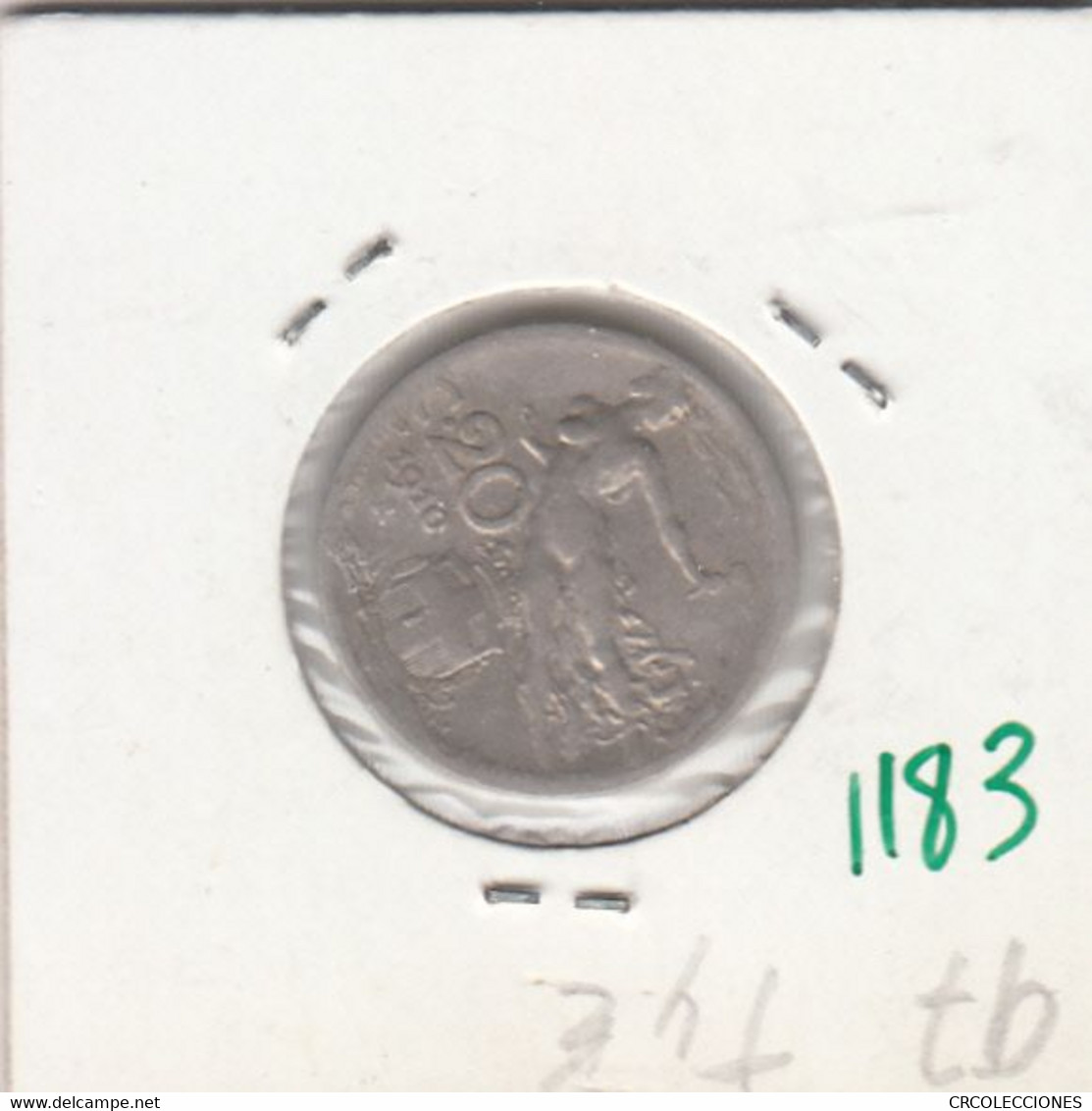 CR1183 MONEDA ITALIA 20 CENT 1910 6 - Altri & Non Classificati