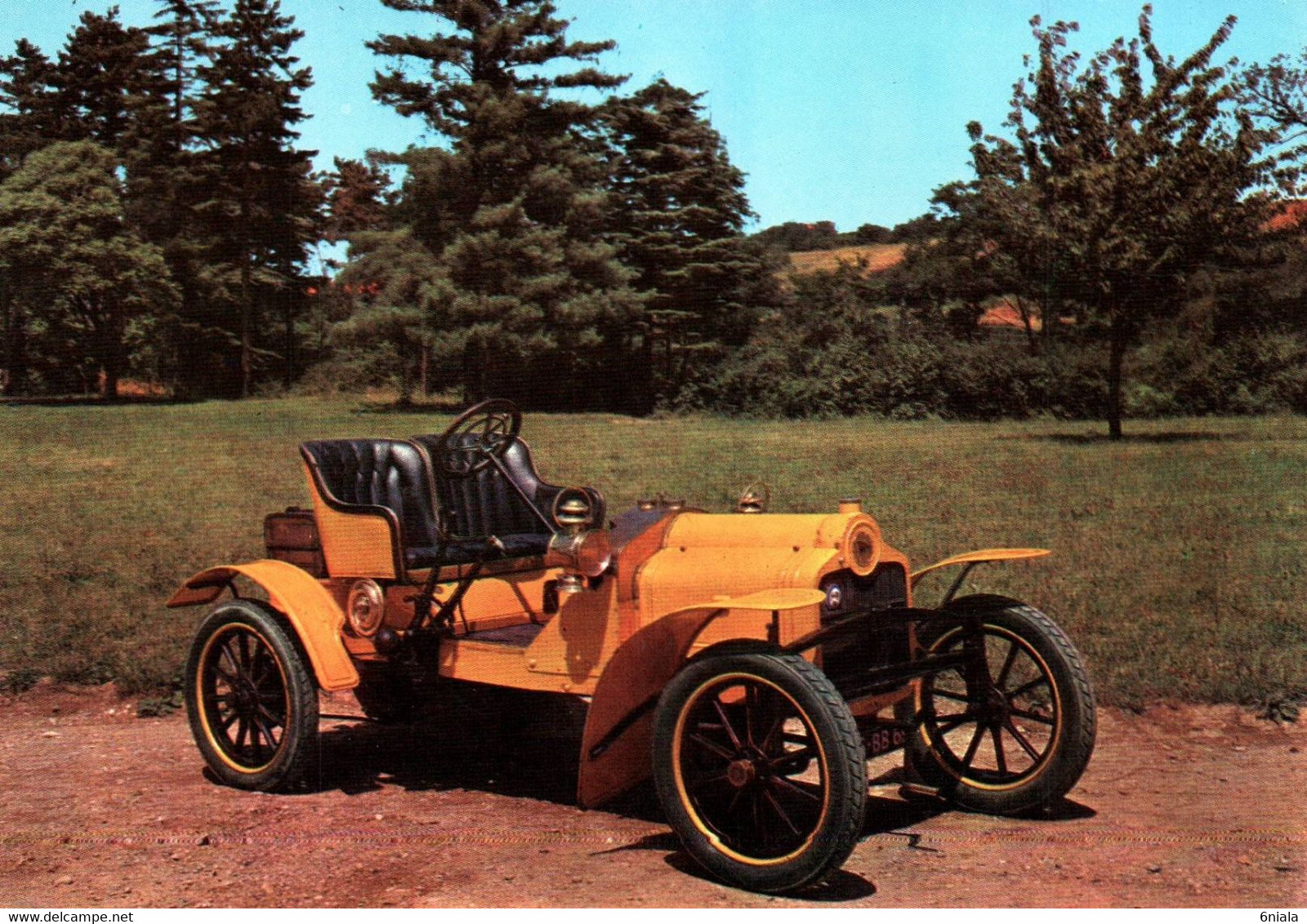 SIZAIRE ET NAUDIN  1906  N° 12 Voiturette Course   Voiture Automobile Française Ancêtre   .  (Recto-verso) - Turismo