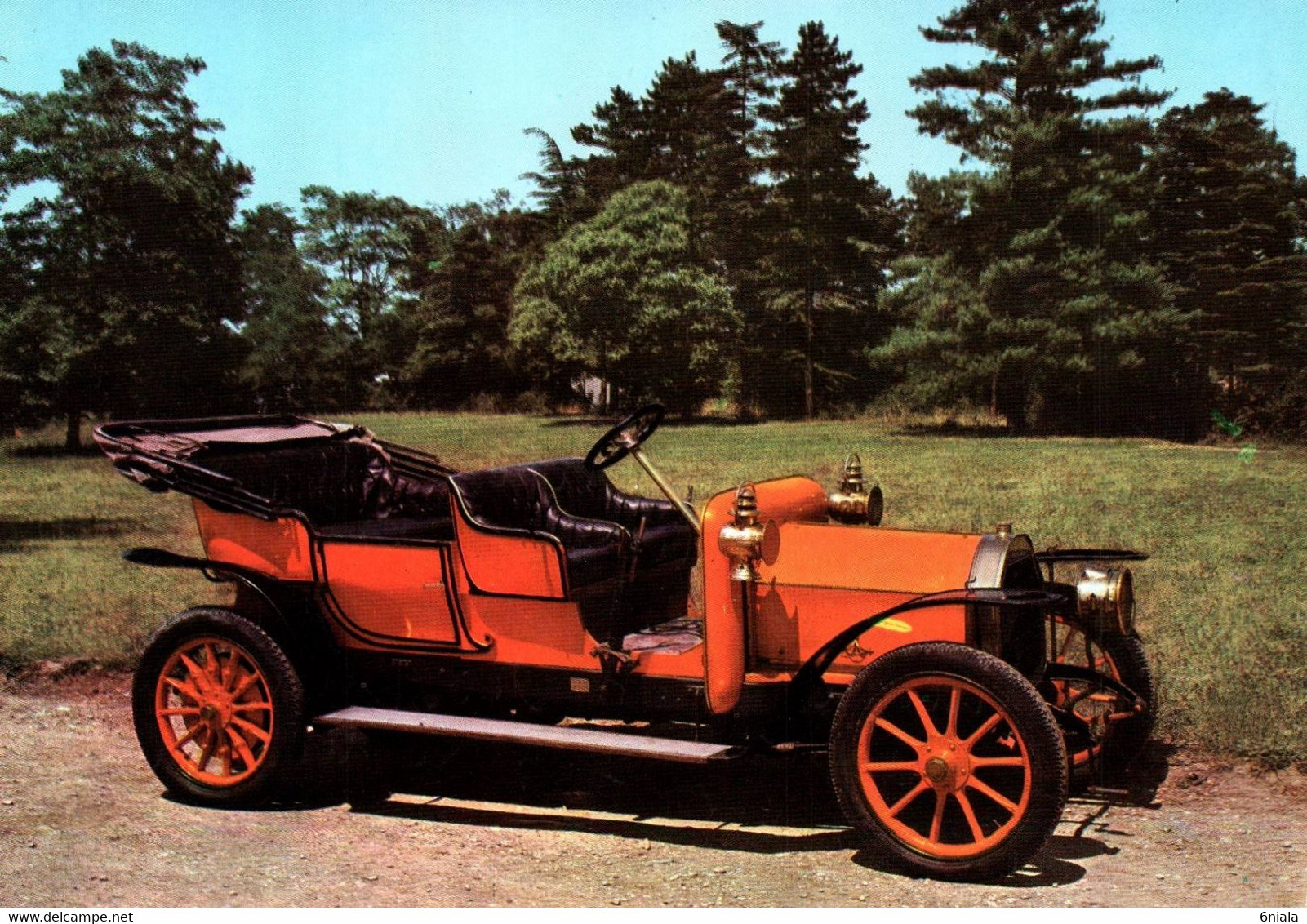 LA BUIRE  Double Phaéton 1907  N° 15      Voiture Automobile Française  Ancêtre   .  (Recto-verso) - Turismo