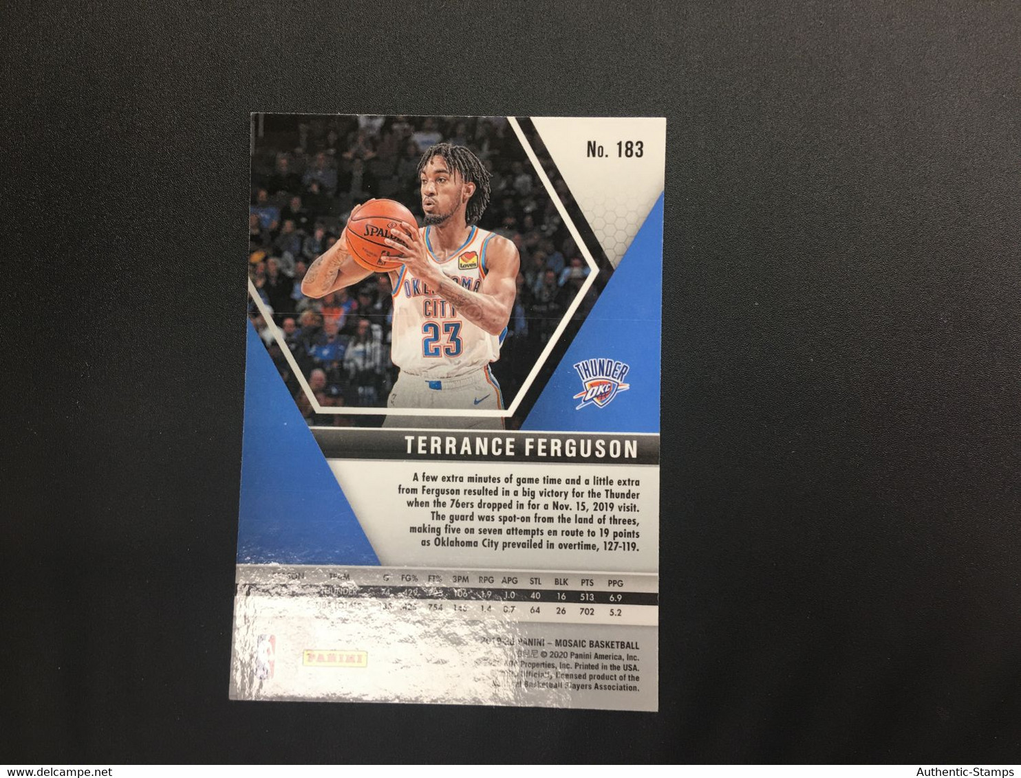 NBA Card, LIST 8398 - Sin Clasificación