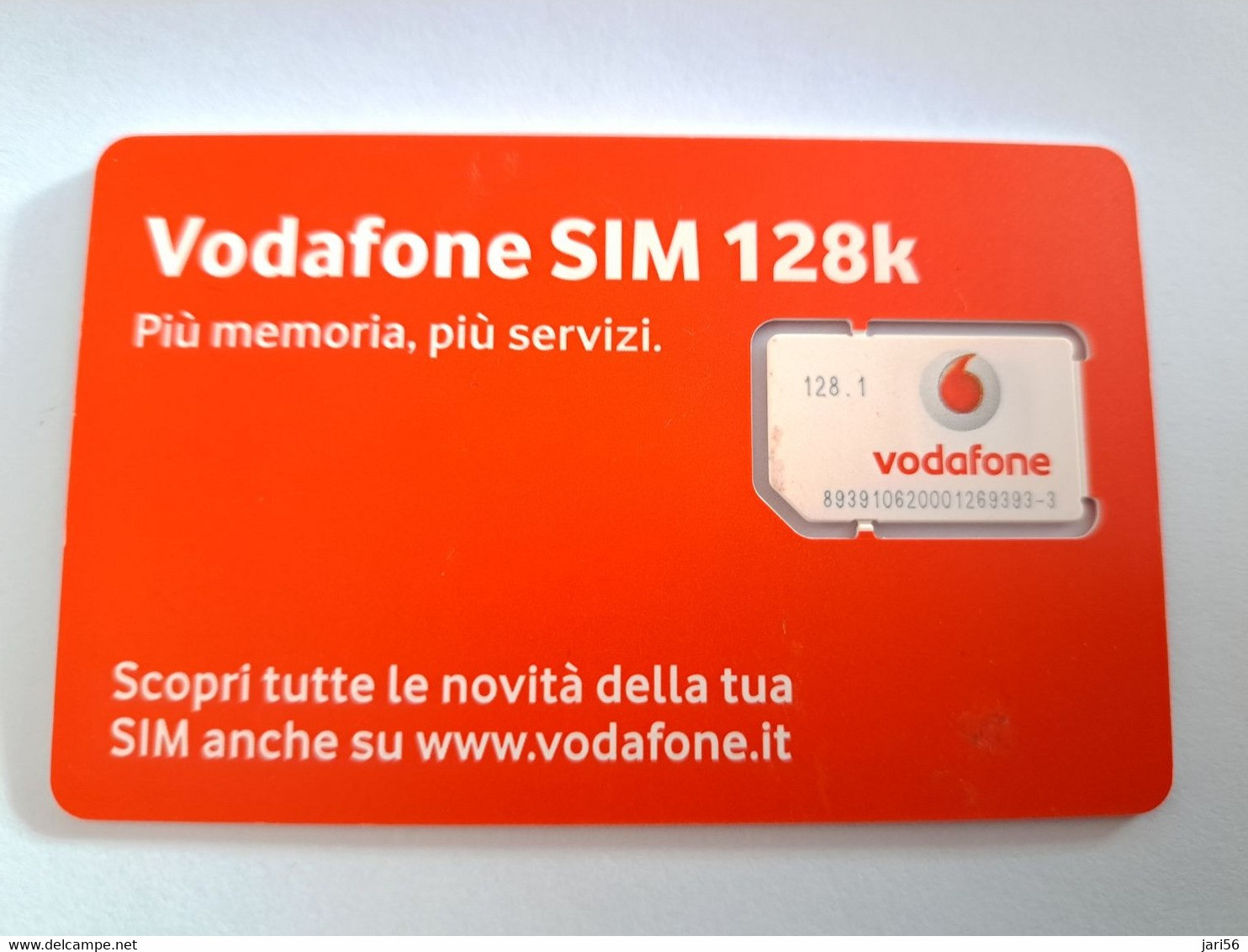 ITALIA  / GSM SIM CARD / VODAFONE /  SIM  LIVE IS NOW 128K    MINT    ** 10611** - Pubbliche Ordinarie