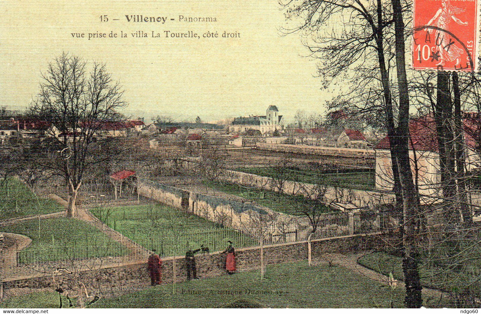 Villenoy - Panorama - Vue Prise De La Villa La Tourrelle , Côté Droit - Villenoy