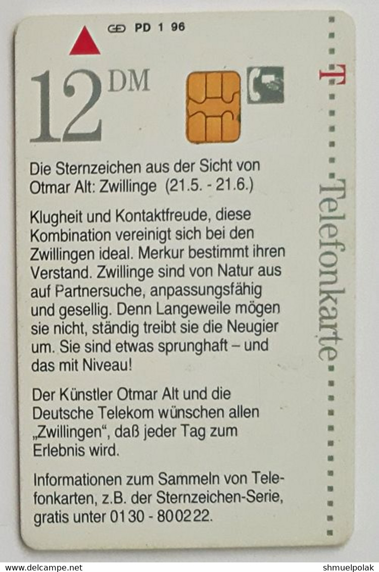 GERMANY Phone Card Telefonkarte Deutsche Telkom1996 12DM ? Have Been Issued - Andere & Zonder Classificatie