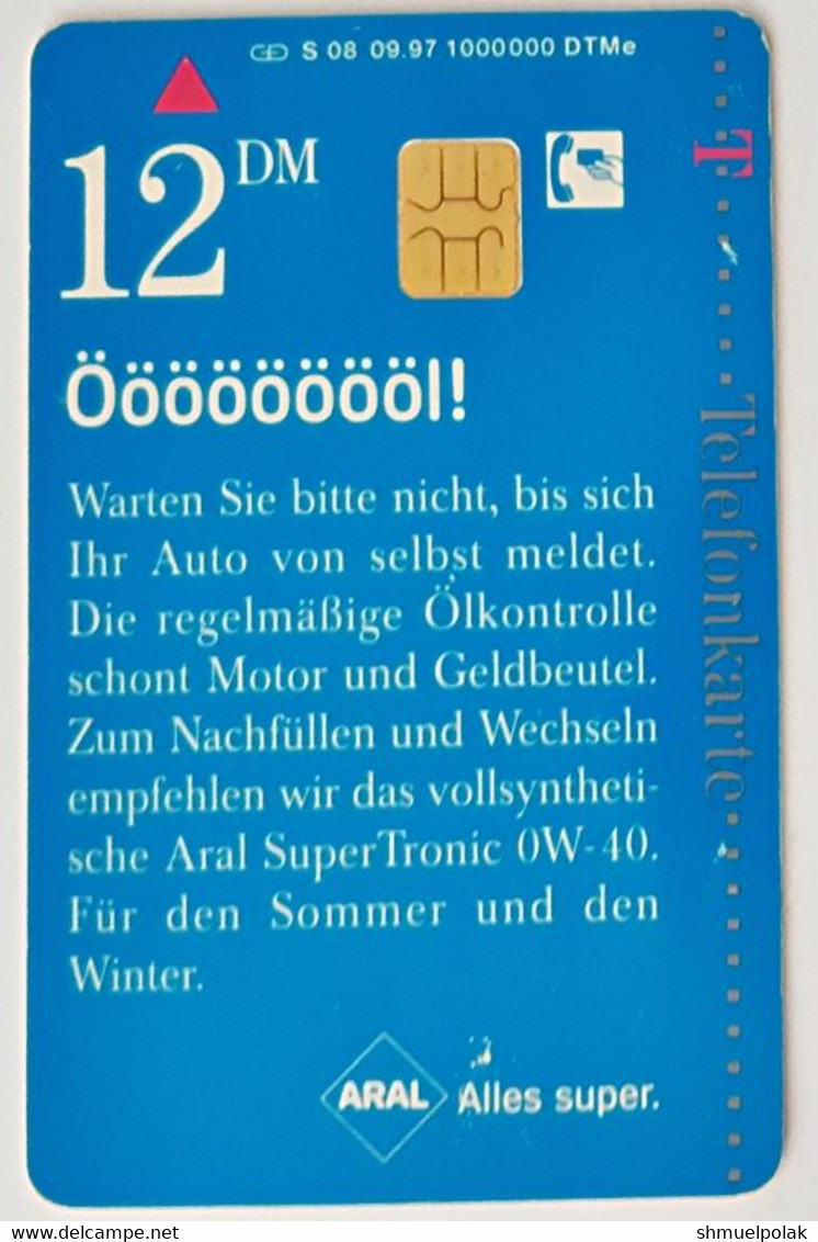 GERMANY Phone Card Telefonkarte Deutsche Telkom1997 12DM 1000000 Have Been Issued - Otros & Sin Clasificación