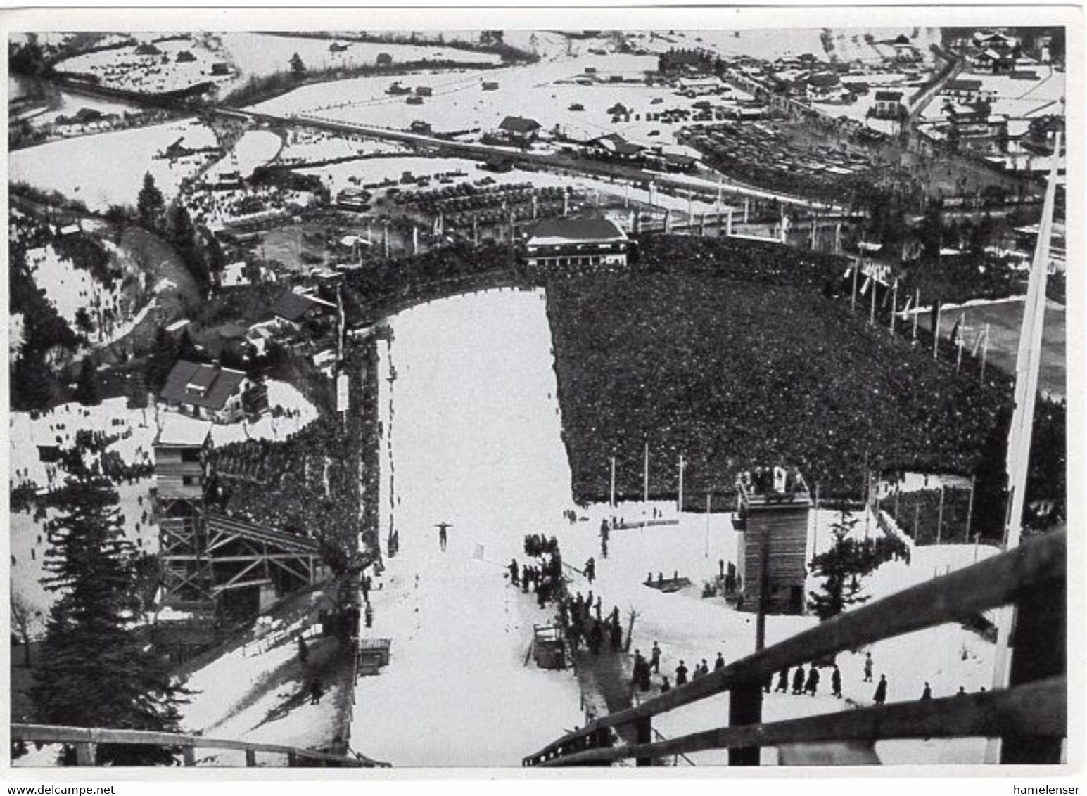 53982 - Deutsches Reich - 1936 - Olympiade, Sammelwerk Nr. 13, Gruppe 55, Bild 24 - Autres & Non Classés