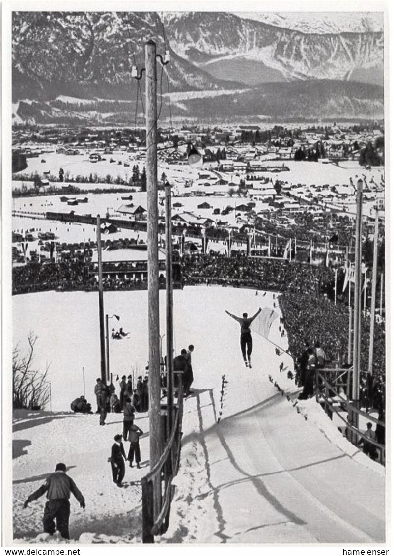 53985 - Deutsches Reich - 1936 - Olympiade, Sammelwerk Nr. 13, Gruppe 55, Bild 16 - Autres & Non Classés