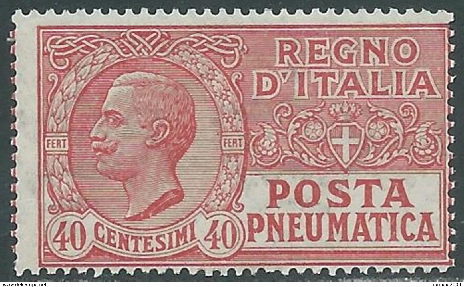 1925 REGNO POSTA PNEUMATICA 40 CENT MNH ** - RF39-5 - Correo Neumático