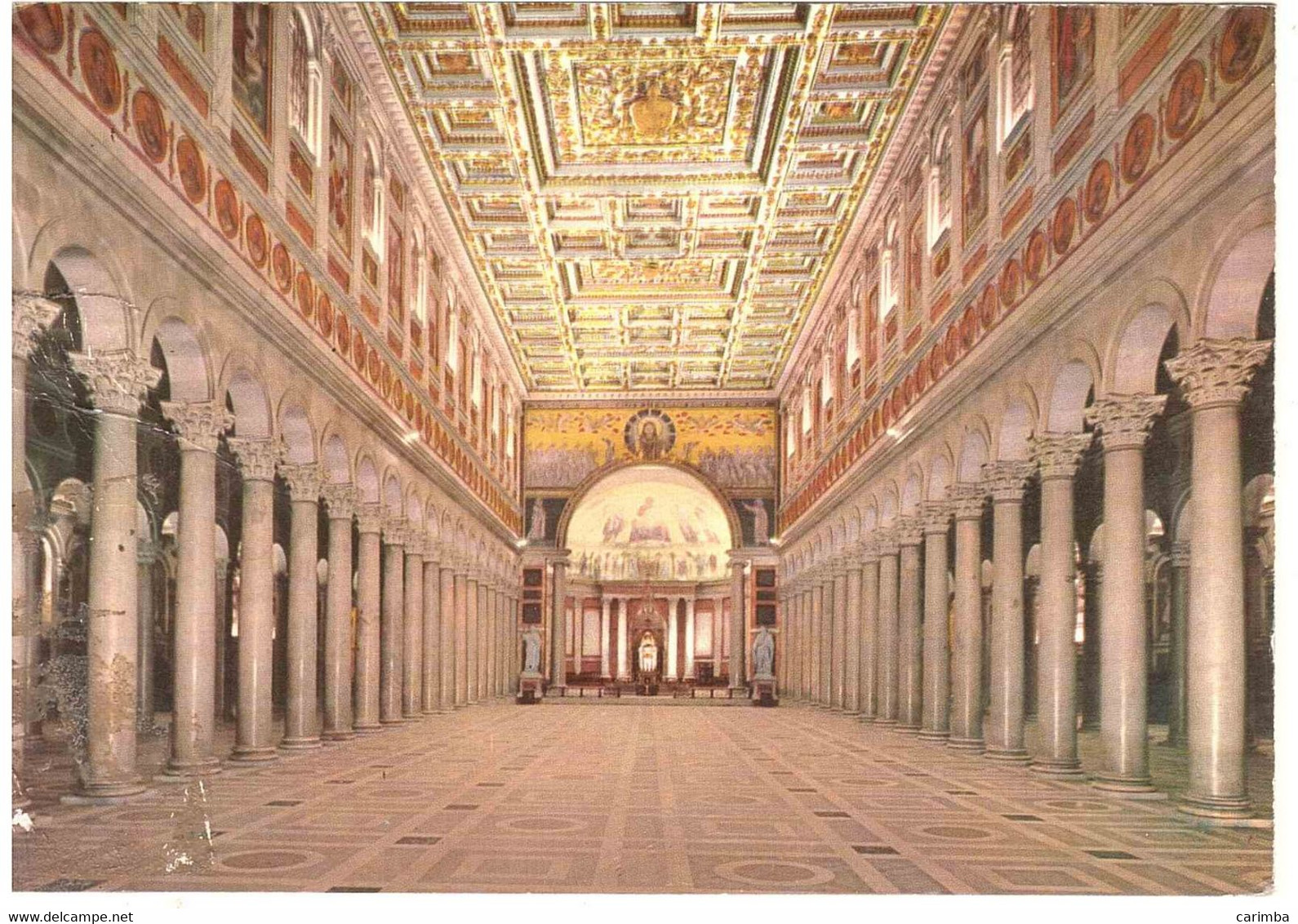 1983 £300 ANNO SANTO CARTOLINA BASILICA S.PAOLO - 1981-90: Storia Postale