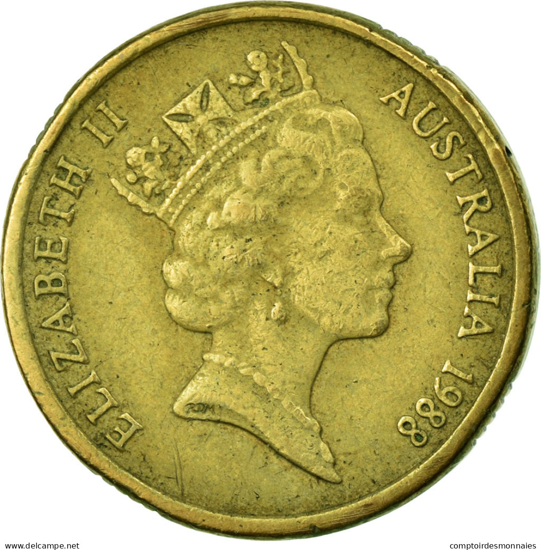 Monnaie, Australie, Elizabeth II, 2 Dollars, 1988, TTB, Aluminum-Bronze, KM:101 - 2 Dollars
