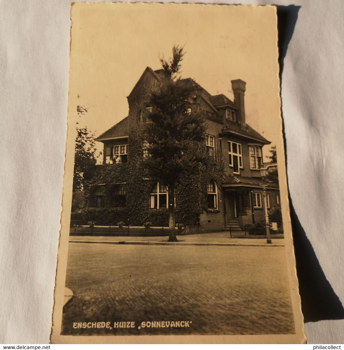 Enschede // Echte Foto // Huize Sonnevanck 1934 - Enschede