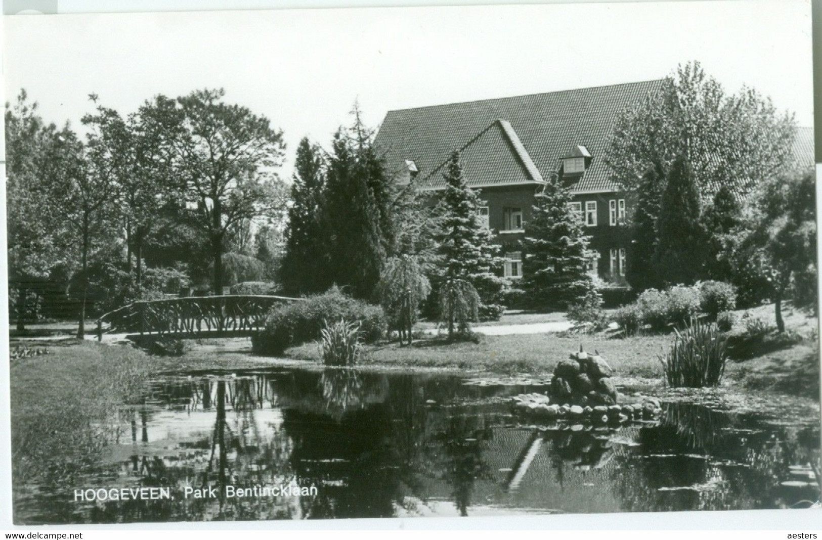 Hoogeveen; Park Bentincklaan (met Huize Beatrix) - Niet Gelopen. (C. Pet - Hoogeveen) - Hoogeveen