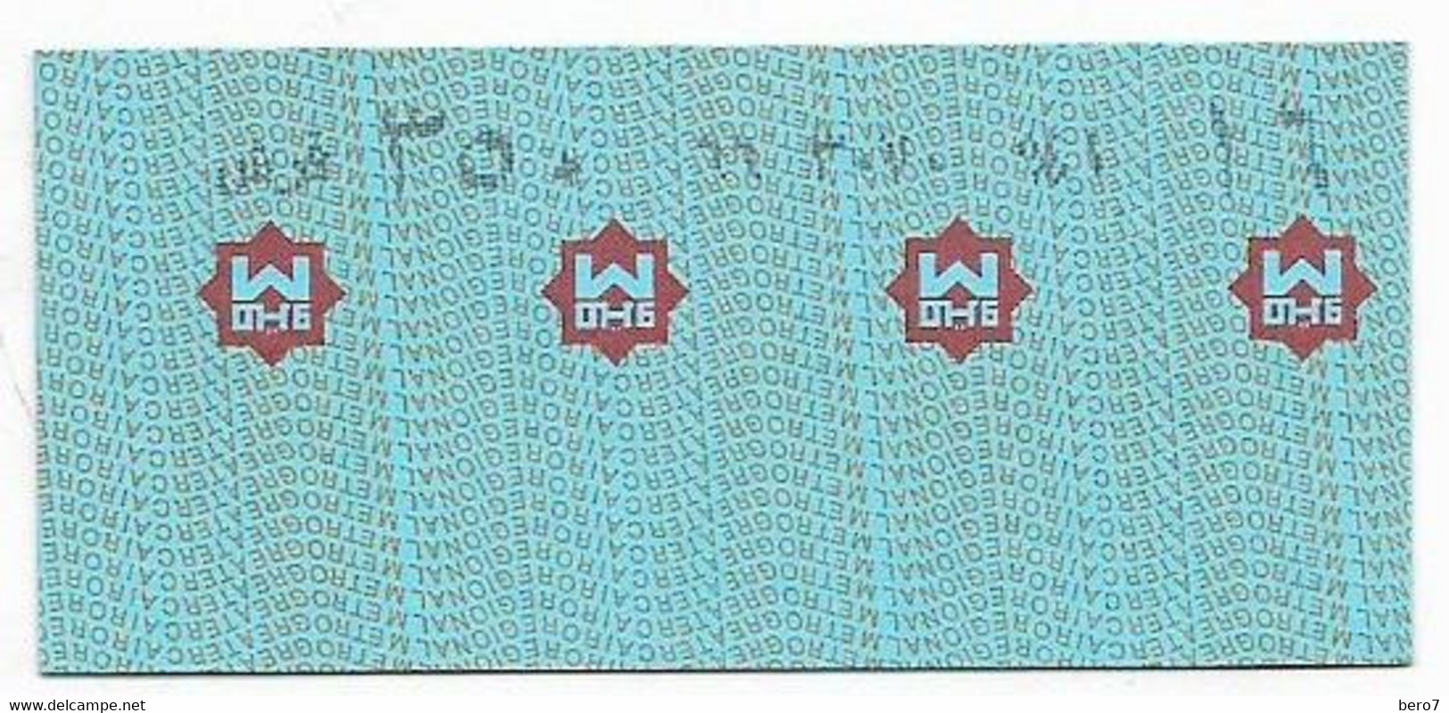 EGYPT Cairo Metro Ticket 350 Piasters (16) - Mundo