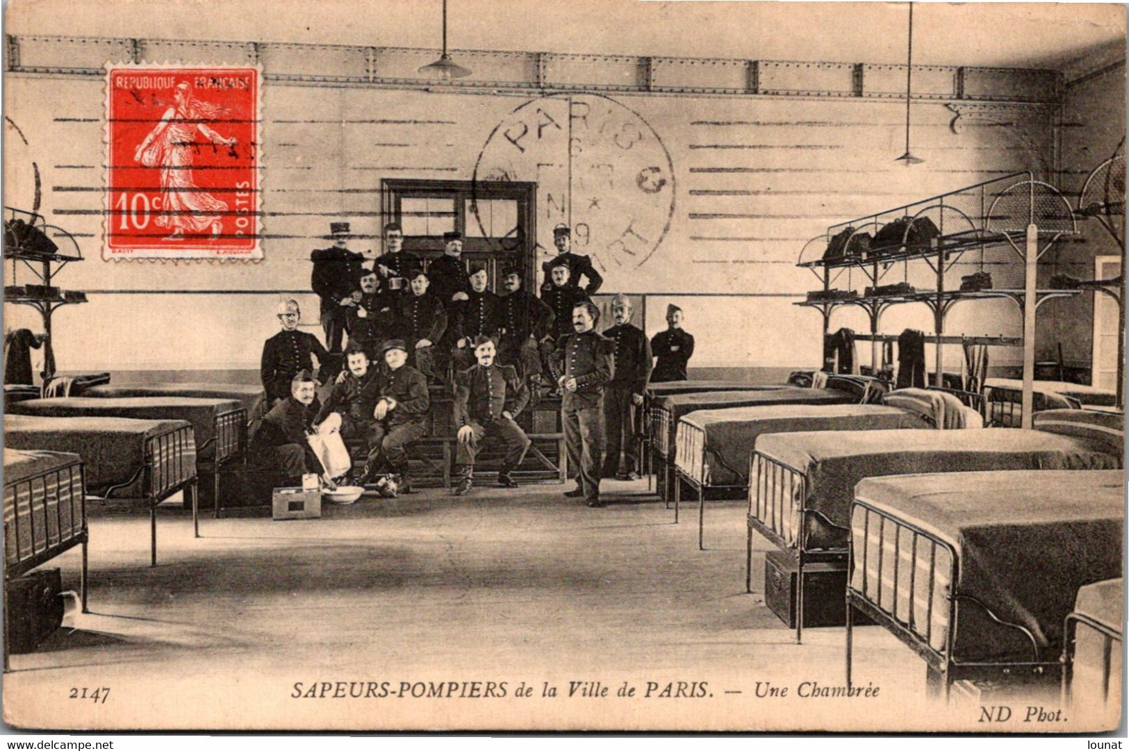 Sapeurs Pompiers De La Ville De Paris - Une Chambre - Feuerwehr