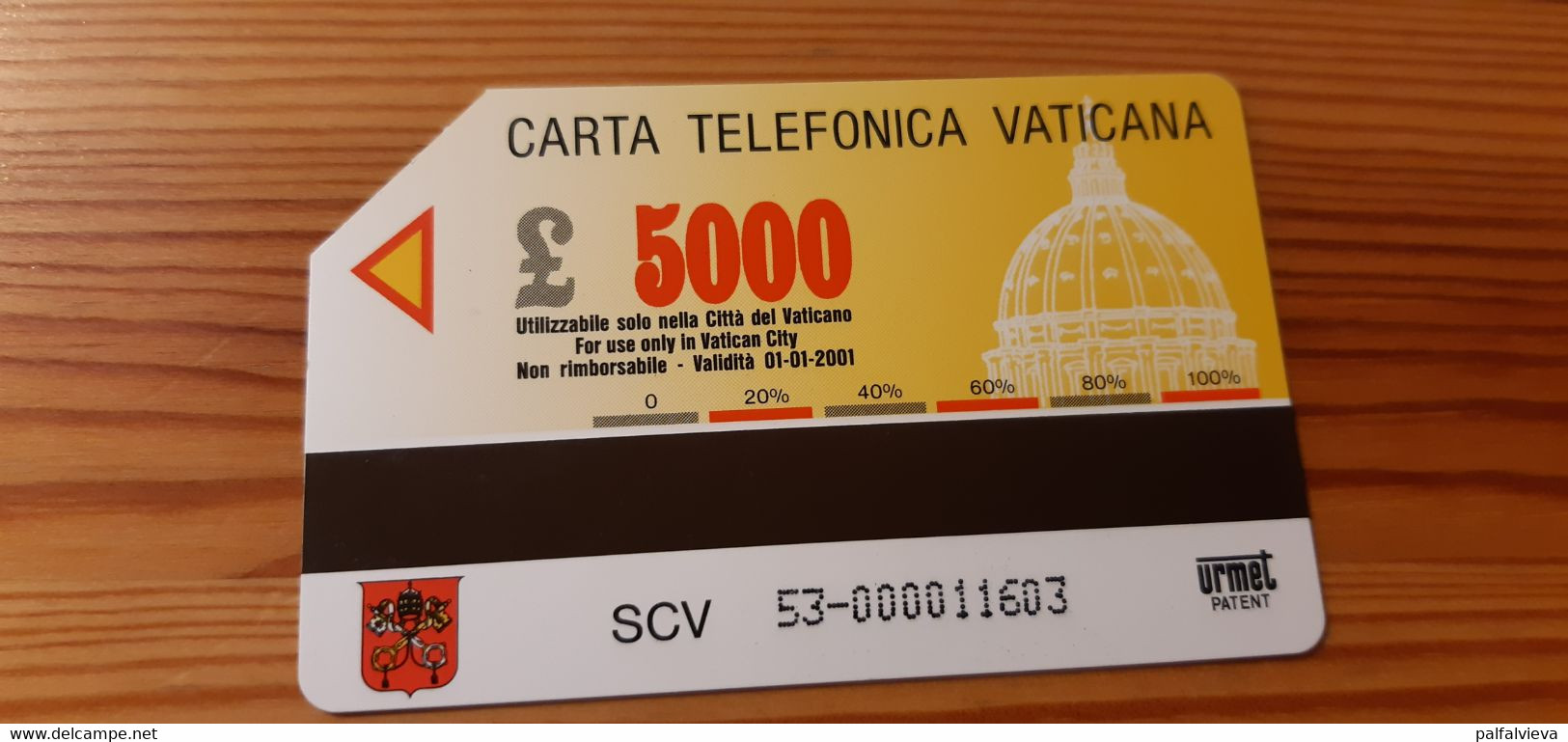 Phonecard Vatican - Pope, John Paul II. - Vatikan