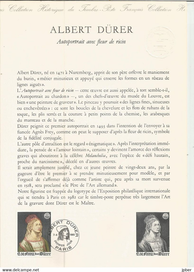 France - Documents Officiels - Année 1980 Complète - 41 Pages Papier Vélin - Documents De La Poste