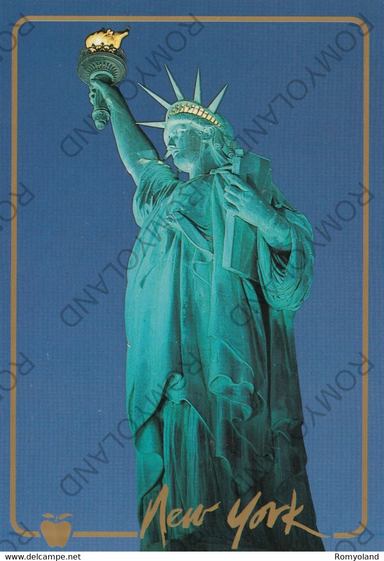 CARTOLINA  NEW YORK,STATI UNITI,THE STATUE OF LIBERTY,NON VIAGGIATA - Statue De La Liberté