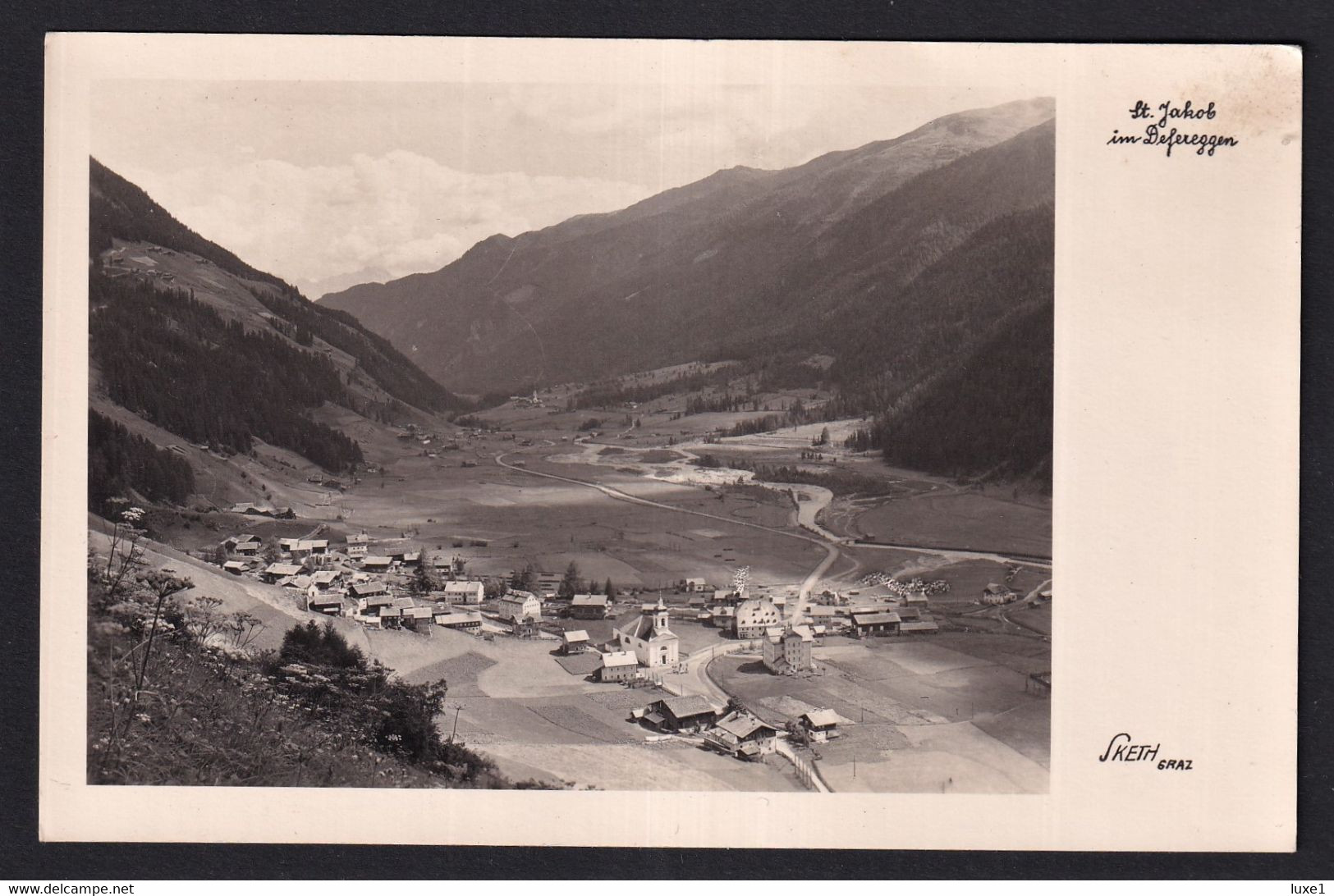 AUSTRIA ,    St. Jakob In Defereggen , OLD  POSTCARD - Lienz