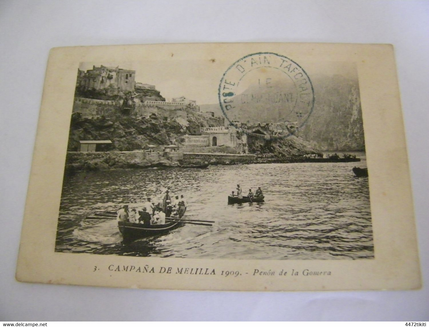C.P.A.-  Espagne - Campana De Melilla Melila - Penon De La Gomera - 1909 - SUP (GW 86) - Melilla