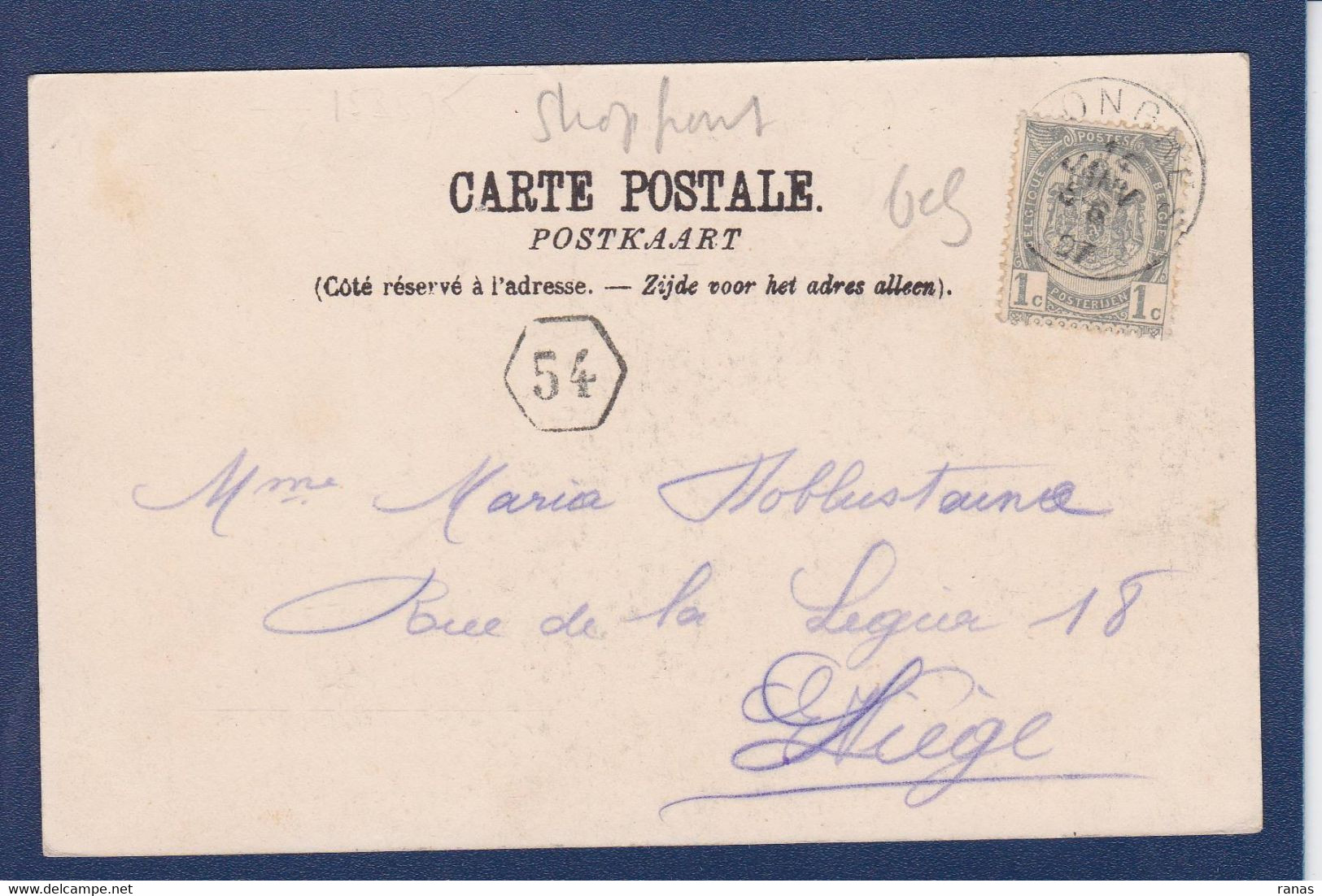 CPA Belgique > Limbourg Tongres Devanture Magasin Commerce Shop Circulé Cartes Postales Deltiologie - Altri & Non Classificati