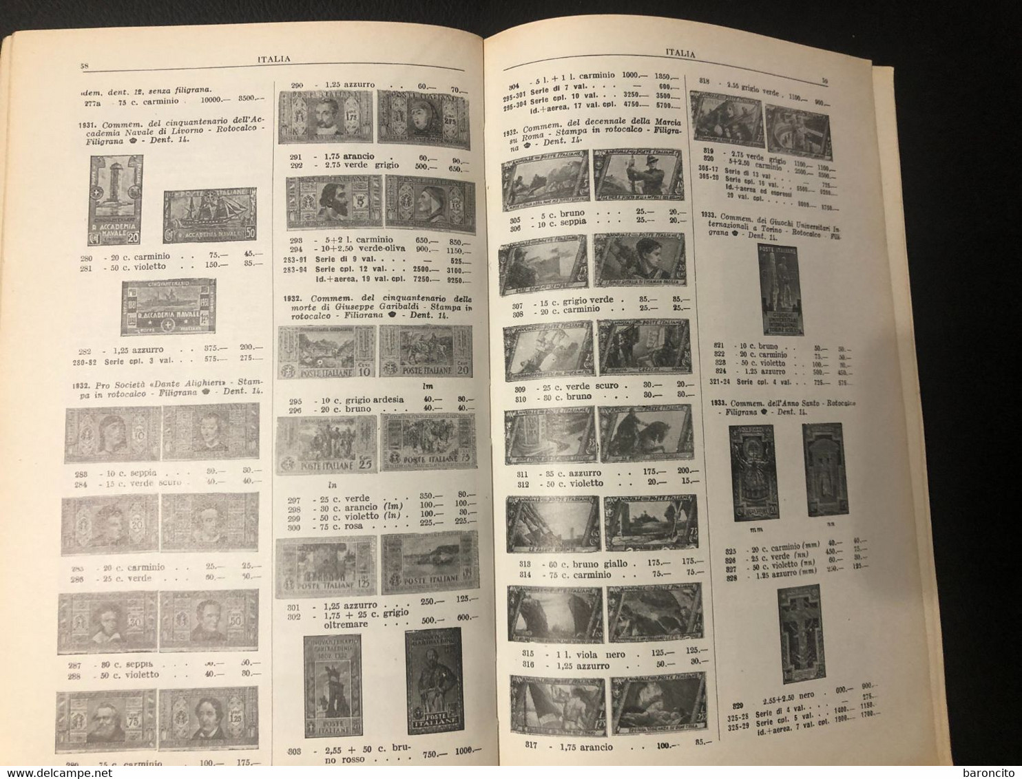 CATALOGO GLORIA 1964 - ITALIA E PAESI ITALIANI - Italy