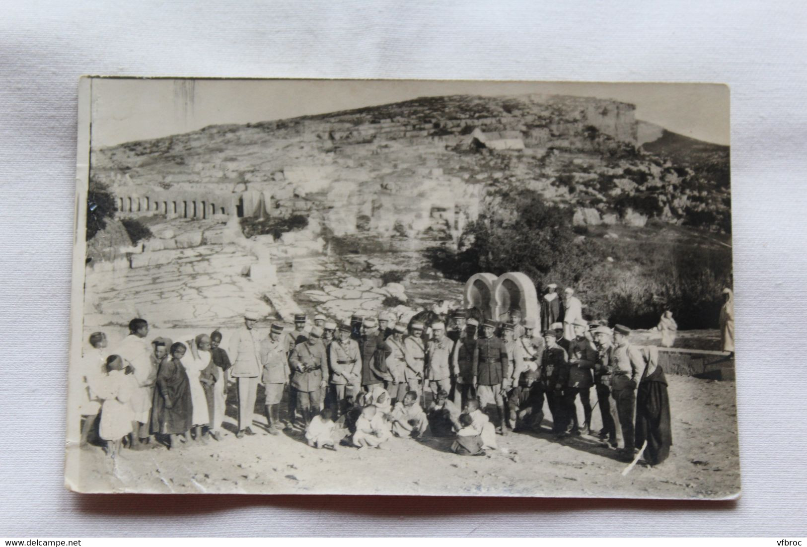 Carte Photo, Soldats Au Magreb - Photographs