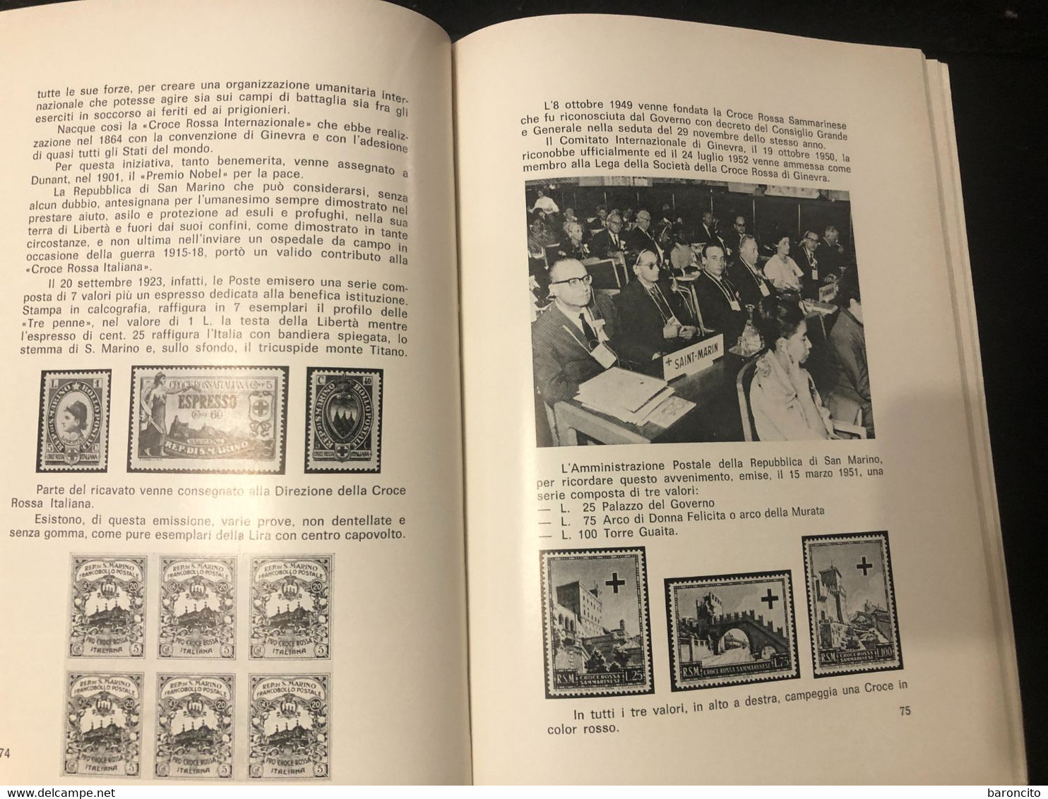 LIBRO SAN MARINO - LEGGENDA, STORIA, FILATELIA, NUMISMATICA - Postadministraties