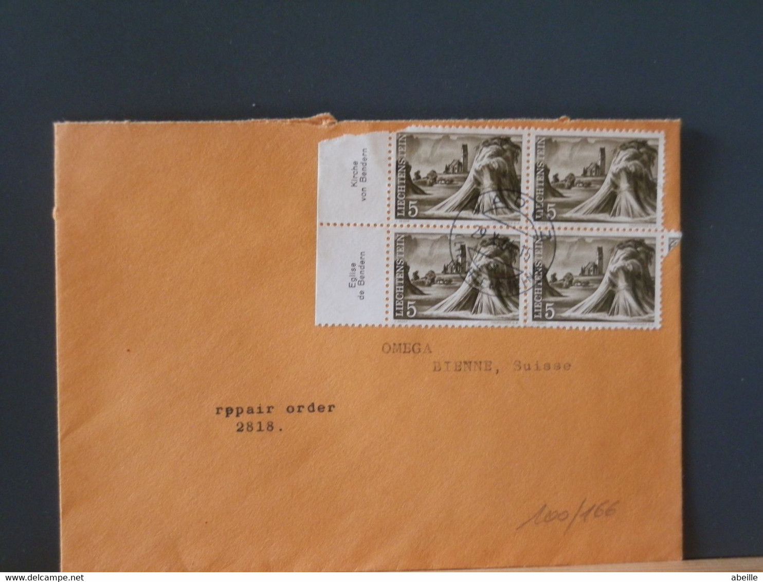 100/166  LETTRE 1964  POUR LA SUISSE - Briefe U. Dokumente