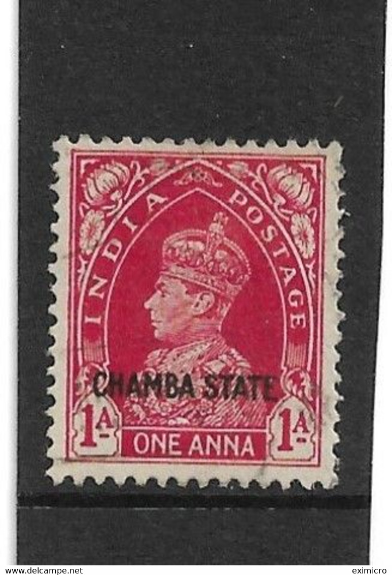 INDIA - CHAMBA 1938 1a SG 85 FINE USED Cat £8 - Chamba