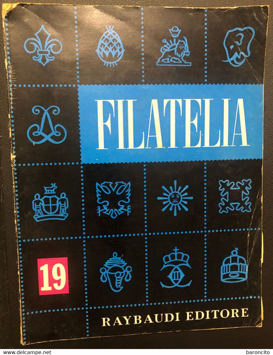 RIVISTA "FILATELIA", NR.19, RAYBAUDI EDITORE - Italiano (desde 1941)