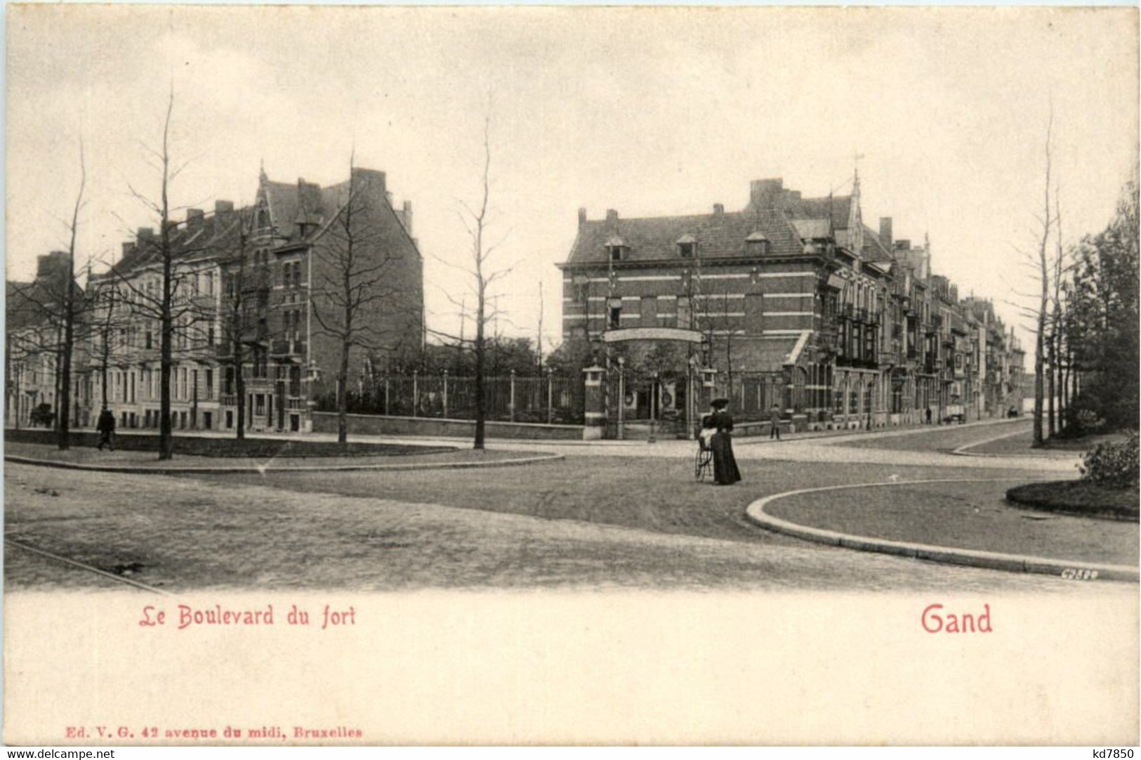 Gand - Le Boulevard Du Fort - Gent