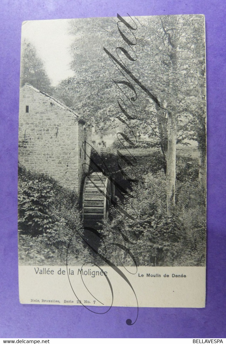 Vallée De La Molignée - Le Moulin De Denée - Nels Série 22 N° 7 Watermolen - Wassermühlen