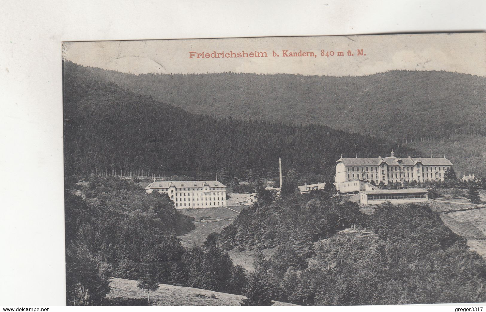 B5879) Friedrichsheim B. KANDERN - Tolle Alte AK - - Kandern