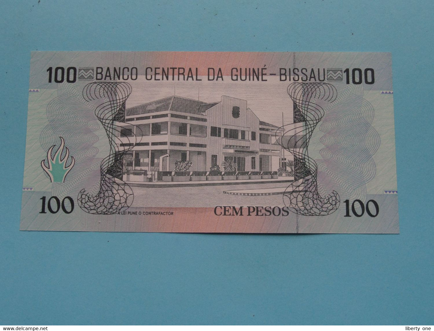 100 (Cem) Pesos (BB341249) 1990 > Banco Central Da Guiné-Bissau ( For Grade, Please See Photo ) UNC ! - Guinee-Bissau