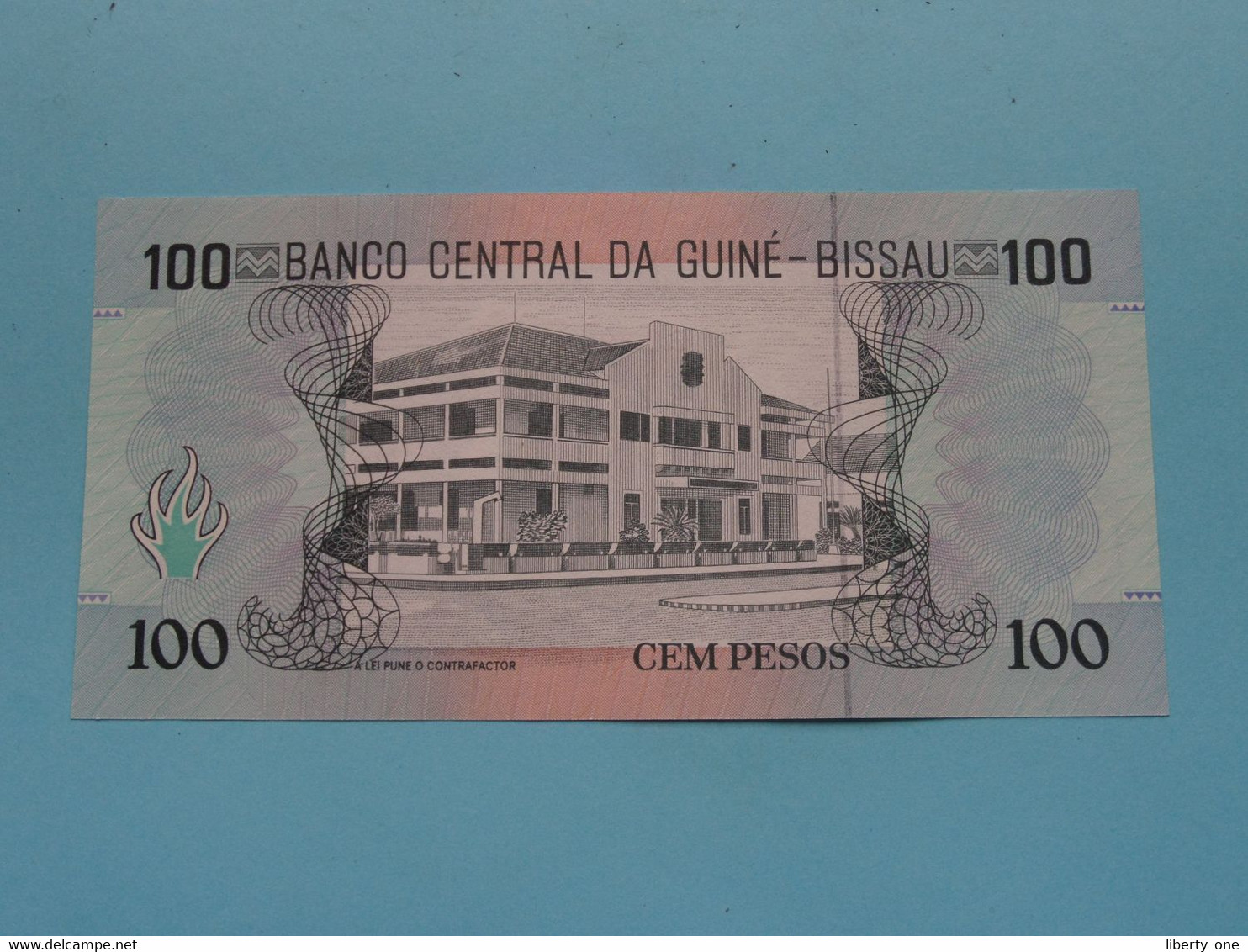 100 (Cem) Pesos (BB341250) 1990 > Banco Central Da Guiné-Bissau ( For Grade, Please See Photo ) UNC ! - Guinea-Bissau