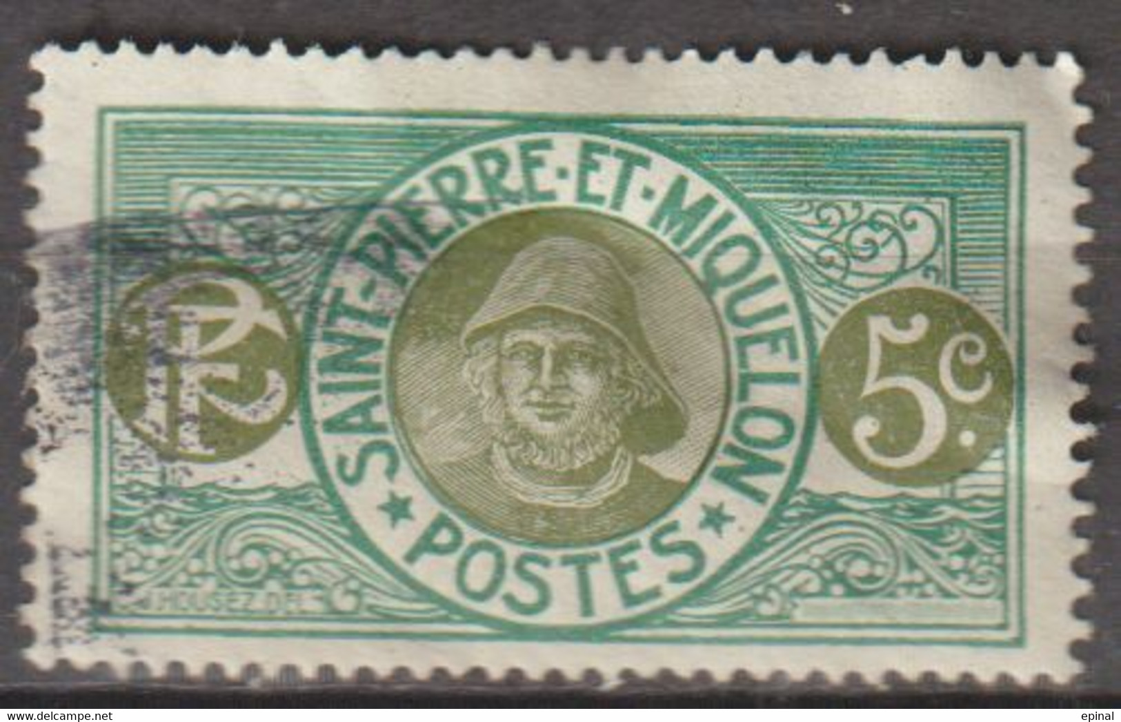SAINT-PIERRE Et MIQUELON : N° 80 Oblitéré  - PRIX FIXE - - Used Stamps